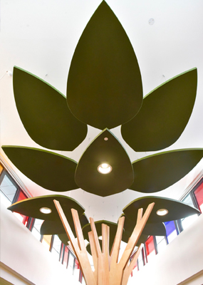 Leaf shaped Solo Freedom panels