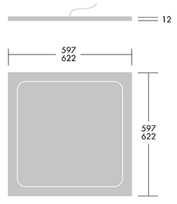 Dimensions for Omega Pro luminairs