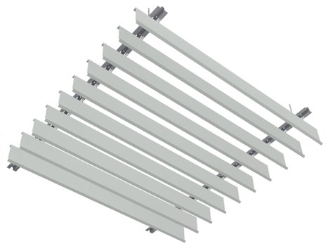 Gabelex LINEAR STRIPS TYPE K2 Technical image